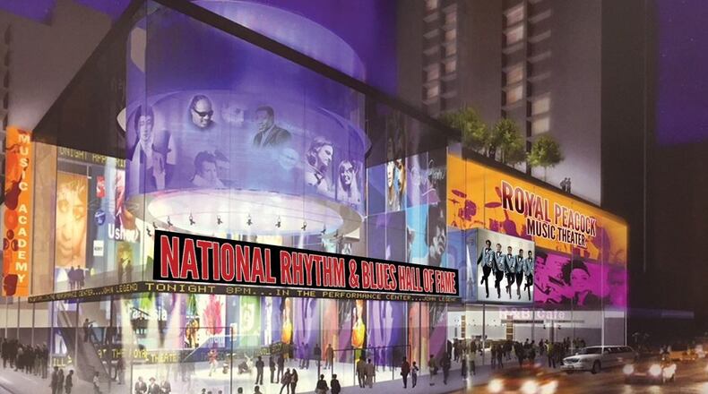 This is a rendering of the museum being considered for a build in Augusta, Georgia.