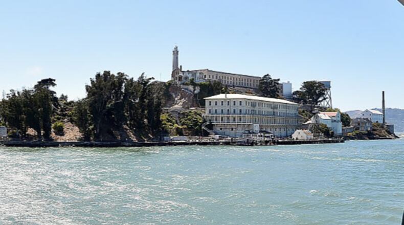 The former site of Alcatraz prison.