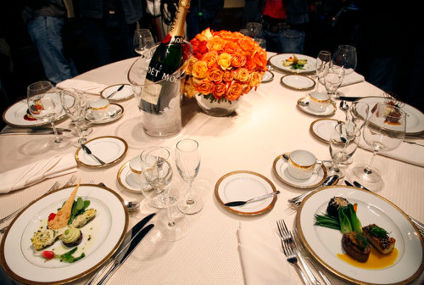 What they'll be eating at the Golden Globes