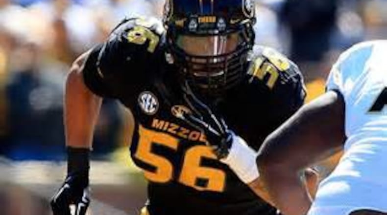Missouri linebacker Shane Ray is still on the Falcons draft board. (Associated Press)