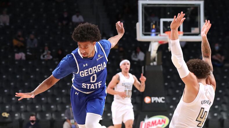 Evan Johnson scored 28 for Georgia State. AJC file photo