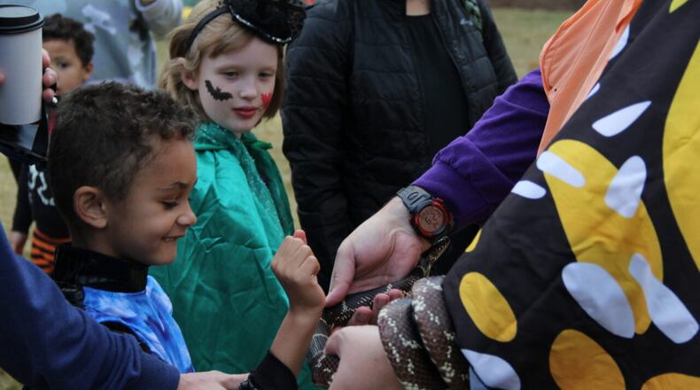 Take a Halloween Hike at the Chattahoochee Nature Center on Friday through Sunday and meet animals along the way. (Courtesy of Chattahoochee Nature Center)