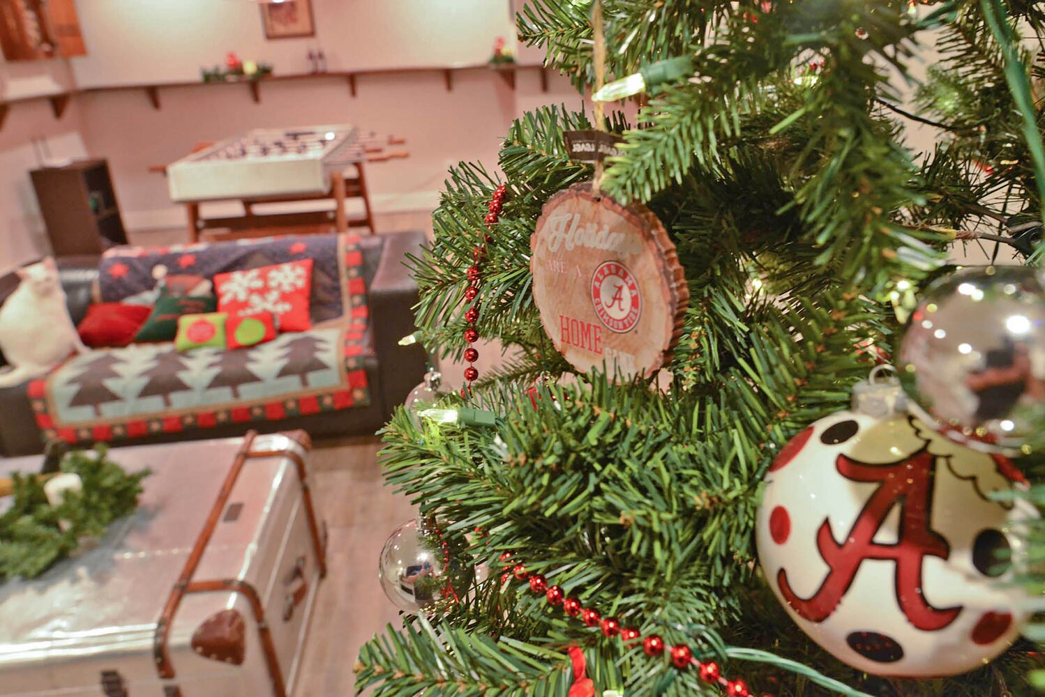Photos: 8 trees among tour home’s Christmas decorations