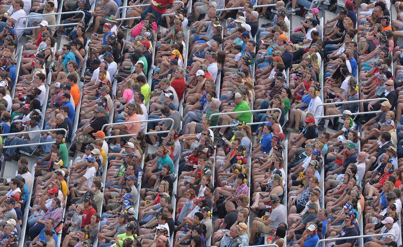 NASCAR under the lights at Atlanta Motor Speedway