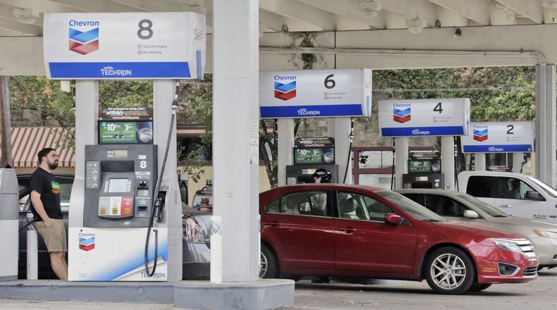 Gas prices usually rise in metro Atlanta during the late spring and summer. Not this year. BOB ANDRES /BANDRES@AJC.COM