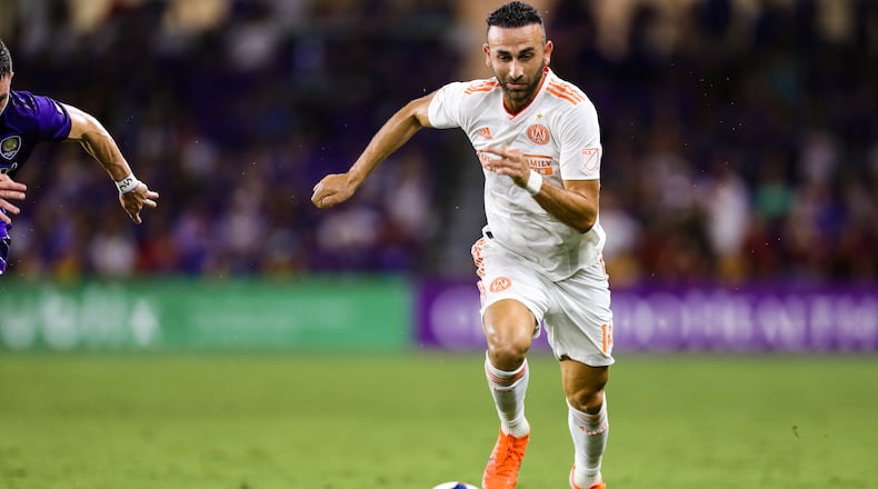 Images from the match between Atlanta United and Orlando City SC at Exploria Stadium in Orlando, Florida. (Photo by Carmen Mandato/Atlanta United)