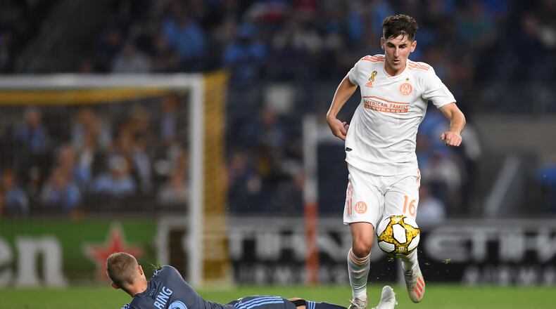 During the first half at Yankee Stadium in The Bronx, New York, on Wednesday September 25, 2019. (Photo by Sarah Stier/Atlanta United)
