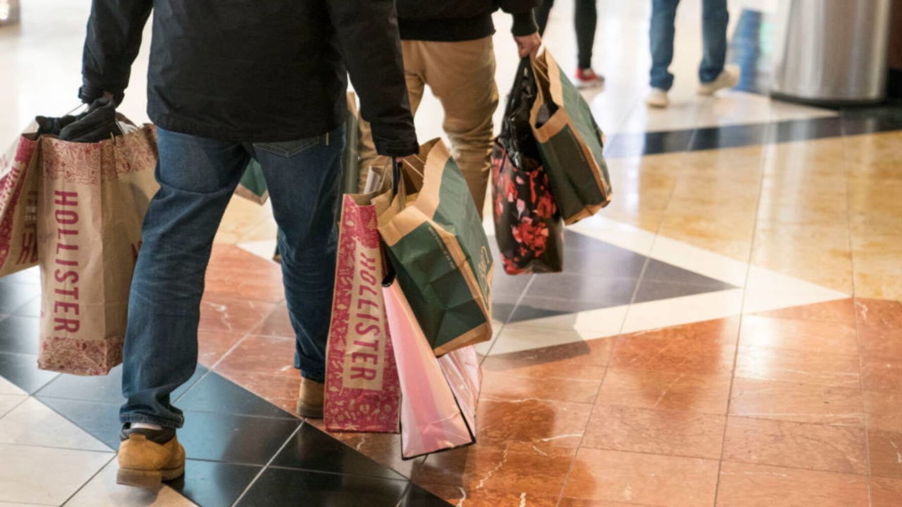 Photos: Shoppers turn out in force for Black Friday