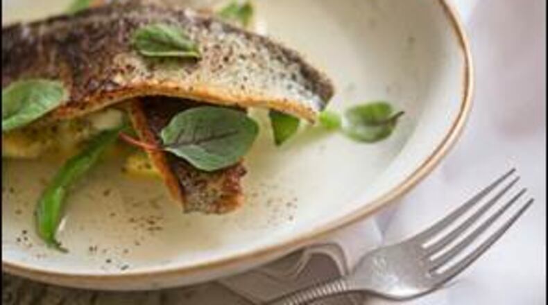 Enchanted Springs trout at AG. Credit: The Ritz-Carlton, Atlanta.