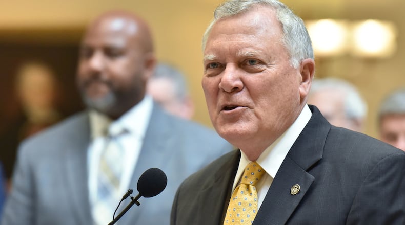 Gov. Nathan Deal at a June event at the state Capitol. AJC file/Hyosub Shin, hshin@ajc.com