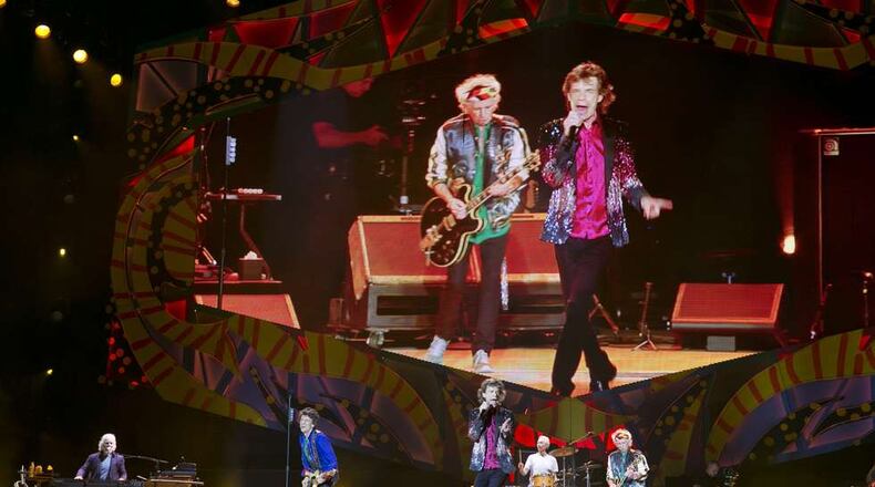 Between 500,000 and a million people were expected to attend the concert. Photo: AP.