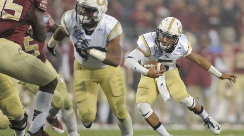 With final exams over, Georgia Tech can place full attention on preparing for Mississippi State in the Orange Bowl Dec. 31. (ASSOCIATED PRESS)