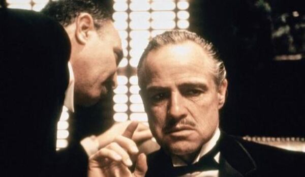 Marlon Brando, as Vito Corleone, will hear Amerigo Bonasera's pleas for justice when "The Godfather" is streamed on Netflix in January.