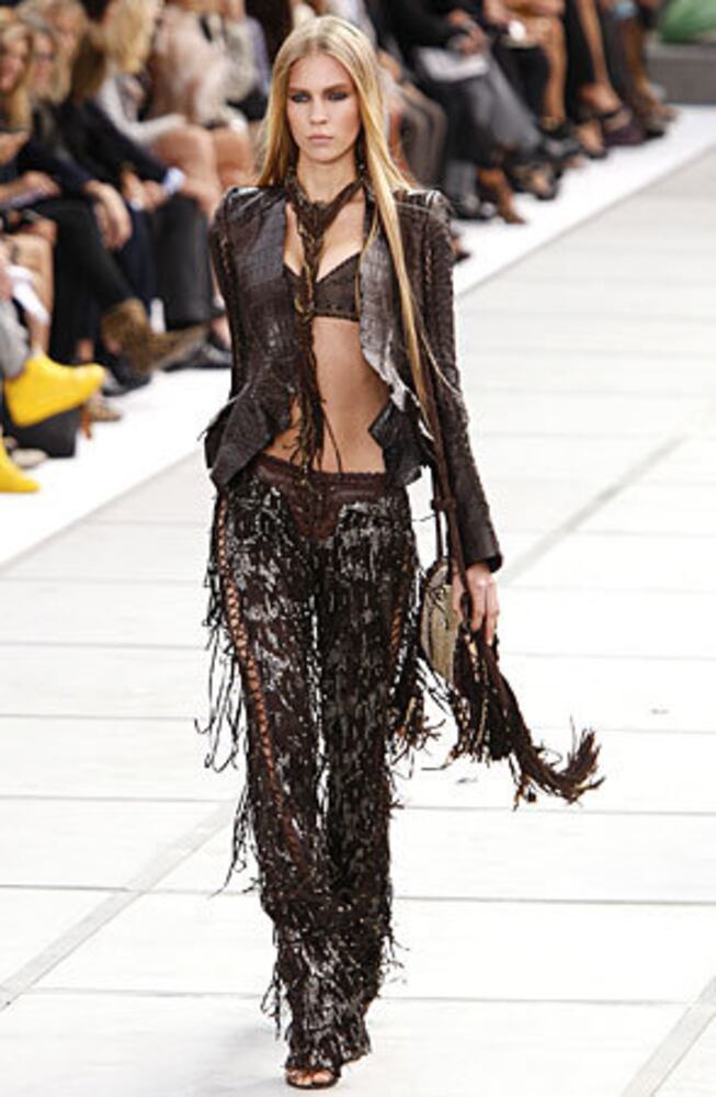 The Roberto Cavalli Spring 2011 collection