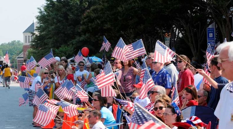 The Marietta Independence Day parade will feature more than 40 floats.