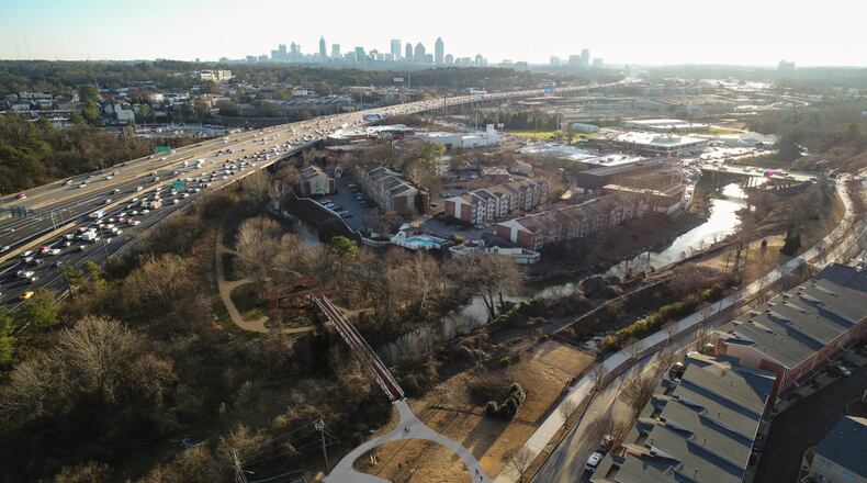 Connecting communities on the north and south of Peachtree Creek, the Southfork Confluence Trail Bridge will link all of Atlanta with the city’s natural beauty. CONTRIBUTED