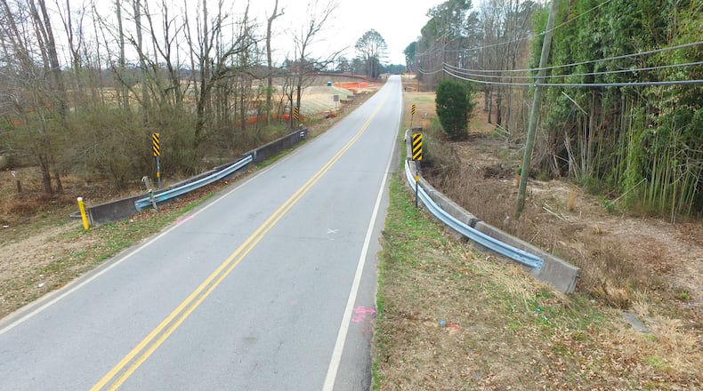 GDOT will replace the Whitehead Road bridge in Sugar Hill. (Courtesy City of Sugar Hill)