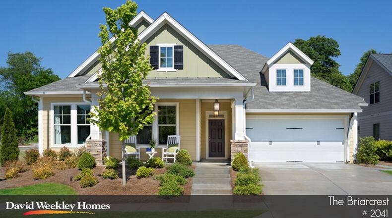 The Marietta City Council is opposed to House Bill 302 and Senate Bill 172 that would prohibit local governments from determining design standards for one- or two-family dwellings such as ones approved by Marietta for David Weekley Homes. (Courtesy of David Weekley Homes)