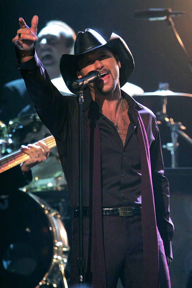 Tim McGraw through the years