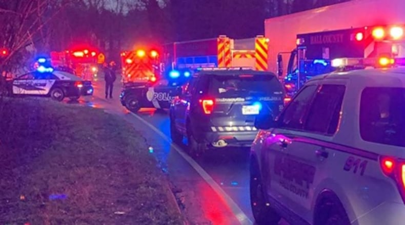 Three people were killed Friday evening when a small plane crashed in Gainesville shortly after takeoff.