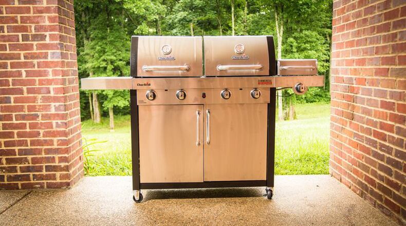 The Char-Broil Commercial Double Header Gas Grill (Char-Broil)