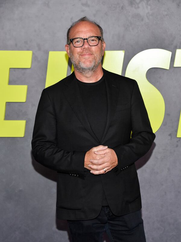 Tom Papa attends the Apple Original Films premiere of "The Instigators" at Jazz at Lincoln Center on July 31, 2024, in New York. (Evan Agostini/AP 2024)
