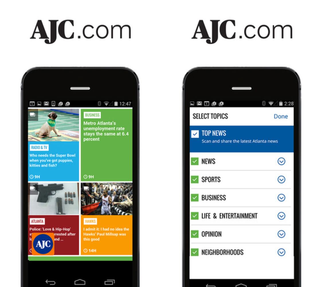AJC mobile app