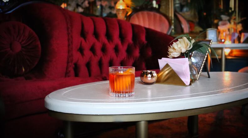 Anansi's cocktail selections include the Vieux Carre, among other New Orleans classics. (Courtesy of Anansi)