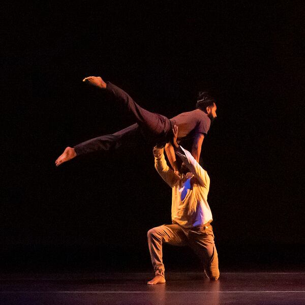 Julio Medina and Kaleb Mitchell in “Cabbage in the Concrete."