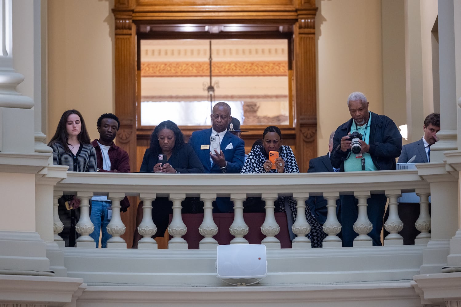 David Scott lie in state photo request