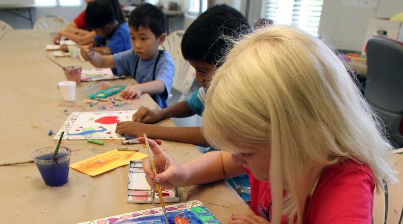 A Parents Night Out and Kids' Snack and Paint Party will be held 6:30-11:30 p.m. Nov. 18 at Hamilton Recreation Center in Scottdale. Jason Getz jgetz@ajc.com