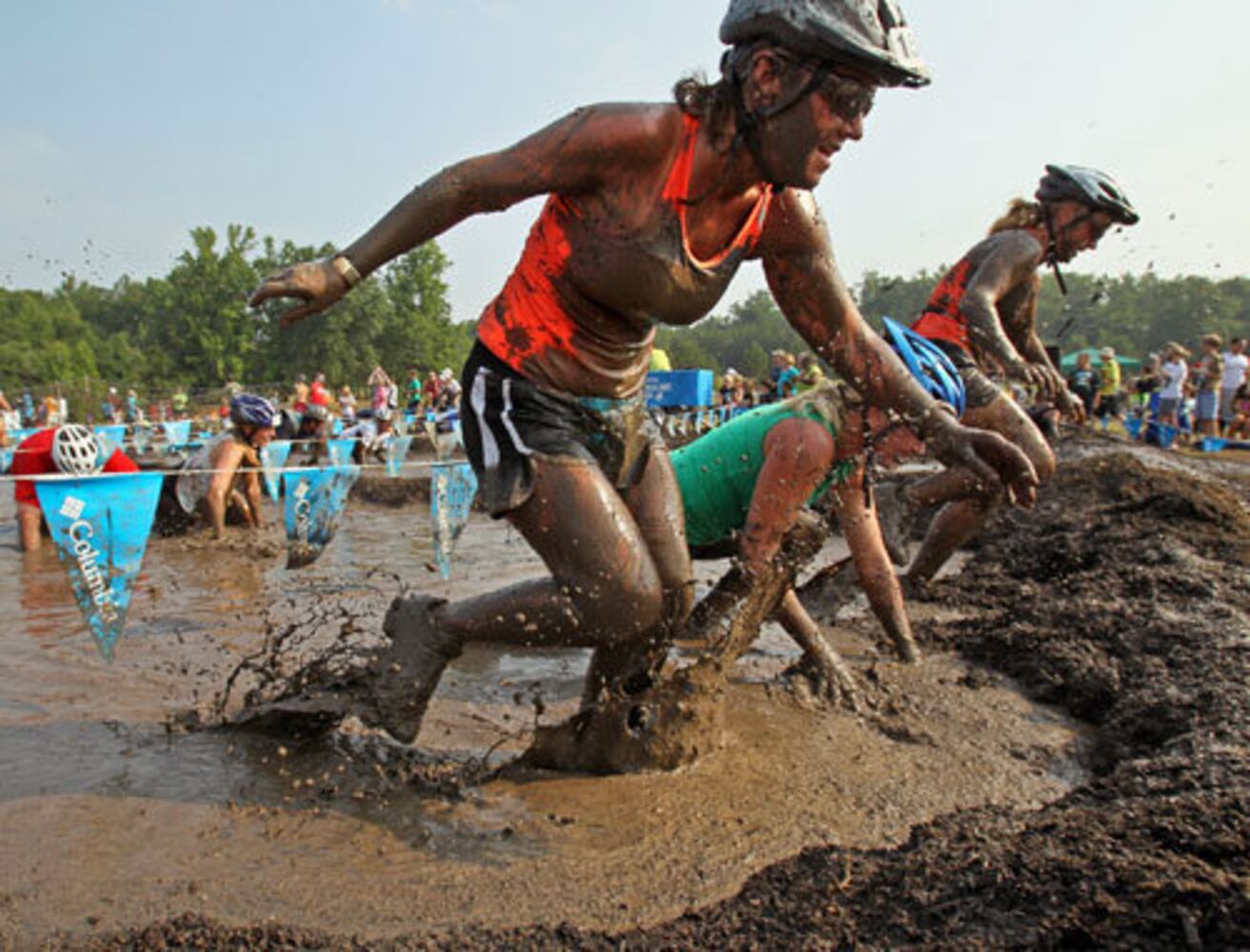 Athletes dive into competition at Columbia Muddy Buddy