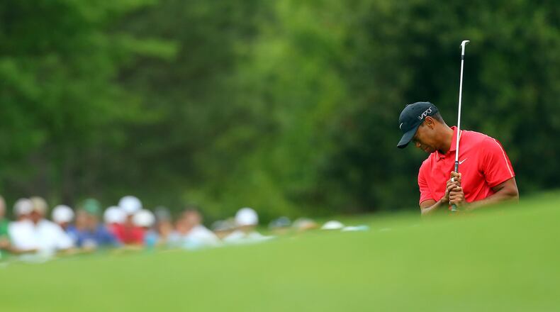 Tiger Woods hasn't played at the Masters Tournament since 2015.