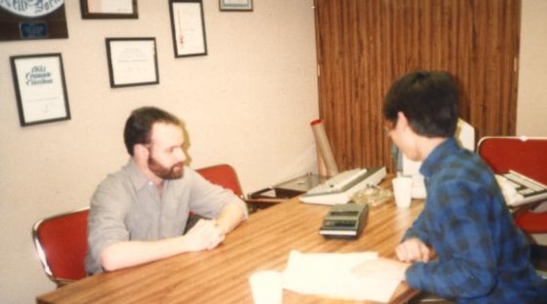 That's Larry Wachs, age 22, and me, Rodney Ho, at age 15. And that's an old-fashioned tape recorder on the table at WBLI-FM. My mom took this photo for posterity. Who knew Larry and I would still be connected three decades later?