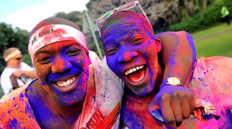 The Color Run isn't timed, but it promises to be fun.