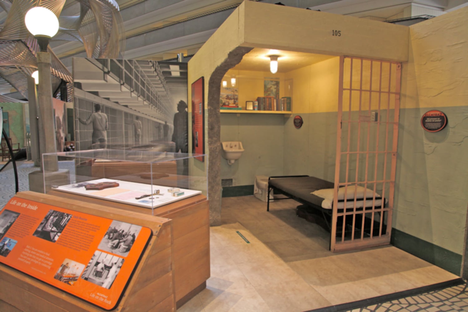 Alcatraz: Life on the Rock exhibition