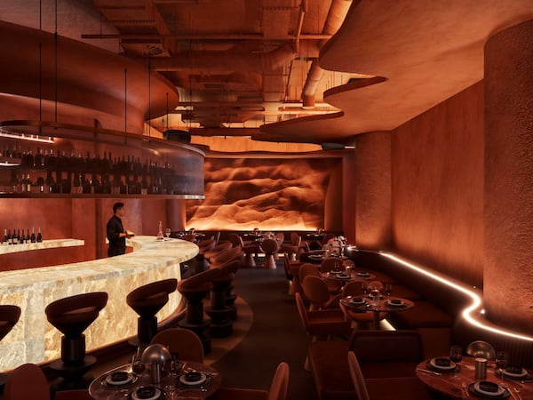 Interior design firm Maison Maluee will design La Cueva with a "dark and immersive atmosphere," according to a news release. (Courtesy of Maison Maluee)