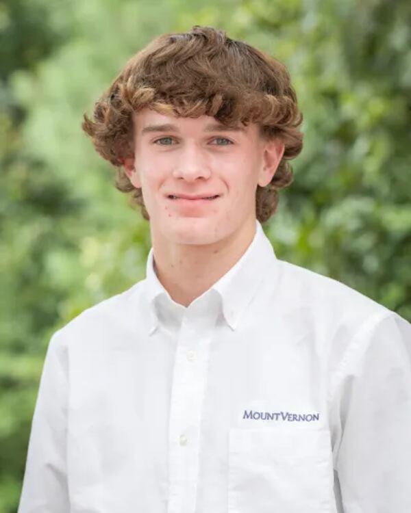 Collin Maher is a sophomore at Mount Vernon School. (Photo Courtesy of Mount Vernon School)