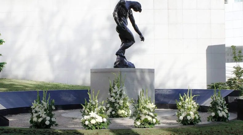 France gifted Auguste Rodin’s sculpture “The Shade” in honor of the Atlanta lives lost in the 1962 Orly crash. (Courtesy High Museum of Art)