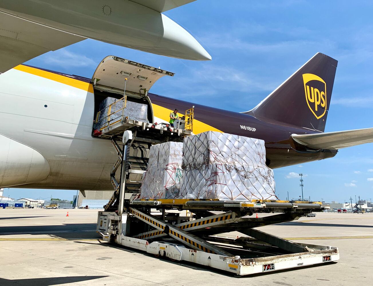 UPS Operation Fly Formula flights