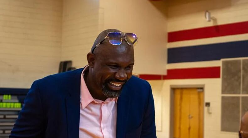 Former NBA player Jumaine Jones spoke to Albany students as part of the Albany Recreation & Parks Department's "Beyond the Court" series. (Courtesy of Albany Recreation & Parks)