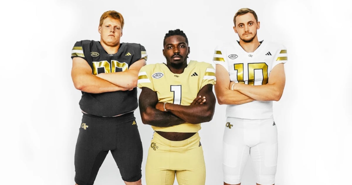 Georgia Tech football unveils new uniforms for 2025