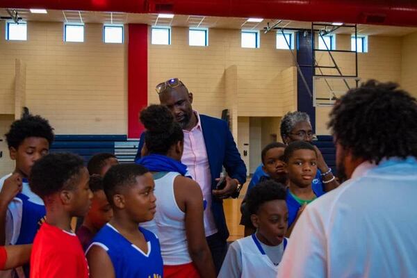 Jumaine Jones, whose professional career included time in Philadelphia, Los Angeles and Phoenix, recently released his book "Last Man Standing: Behind the Game" and works with athletes on aspects of the game from financial literacy to dealing with retirement from sports. (Courtesy of Albany Recreation & Parks)