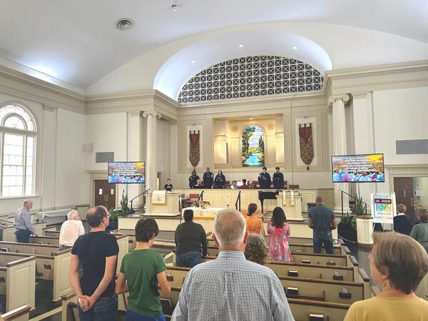 Virginia-Highland Church leans towards inclusion, not only in who can serve the public from the pulpit, but also in what they can talk about.