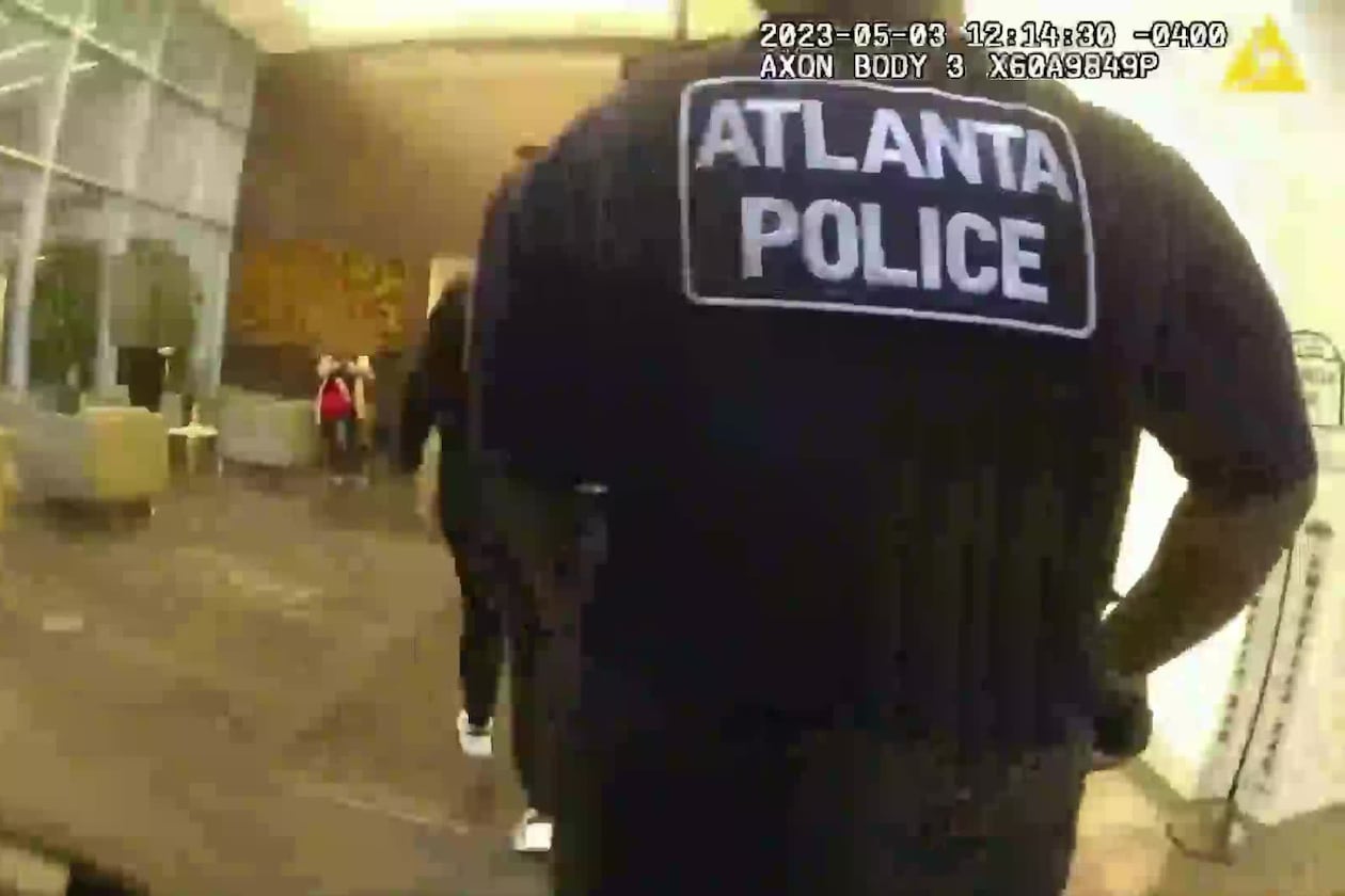 RAW VIDEO: Atlanta police body camera footage from midtown Atlanta active shooter response