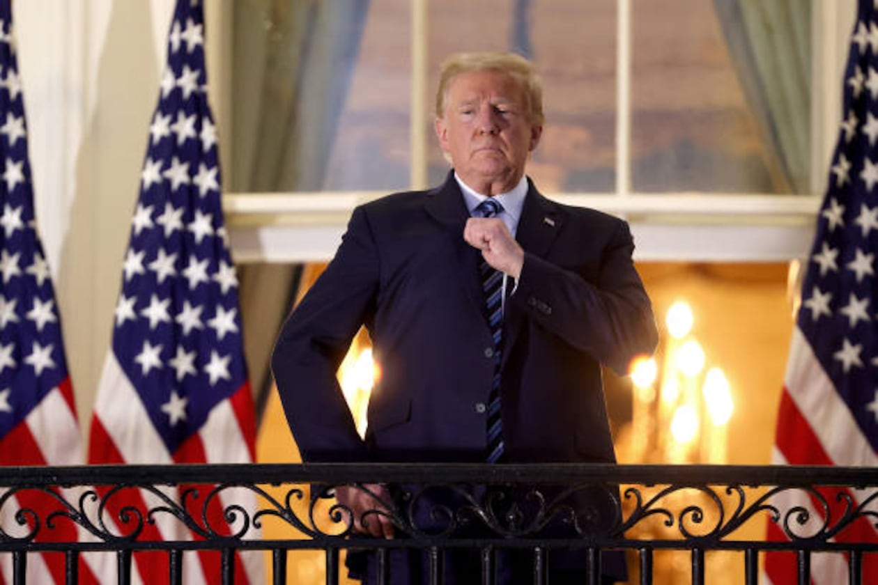 Trump Returns to White House After Being Discharged From Hospital