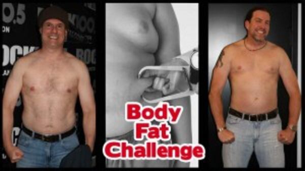 Rock 1005 body fat challenge