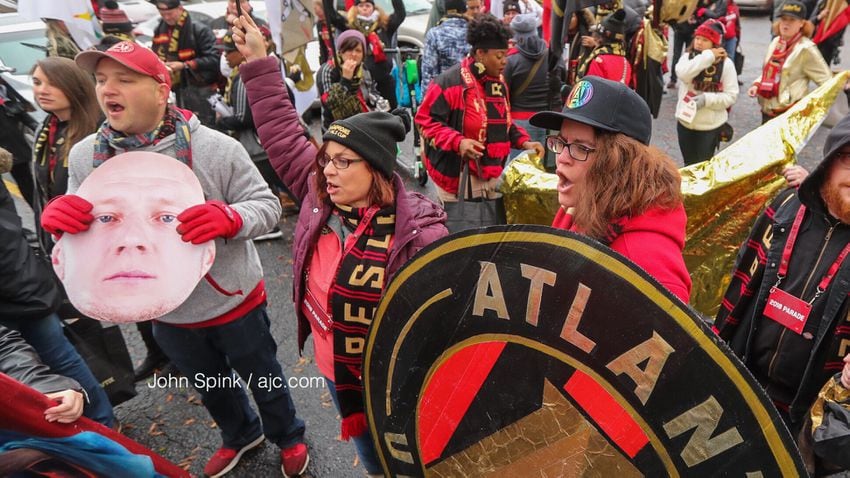 Atlanta United victory parade