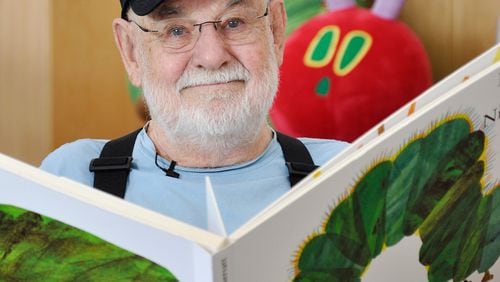 Children’s book illustrator Eric Carle will be celebrated with a large-scale exhibit of his delicate, collagist art, opening Saturday, April 2, at the High Museum of Art. Photo: courtesy of the High Museum