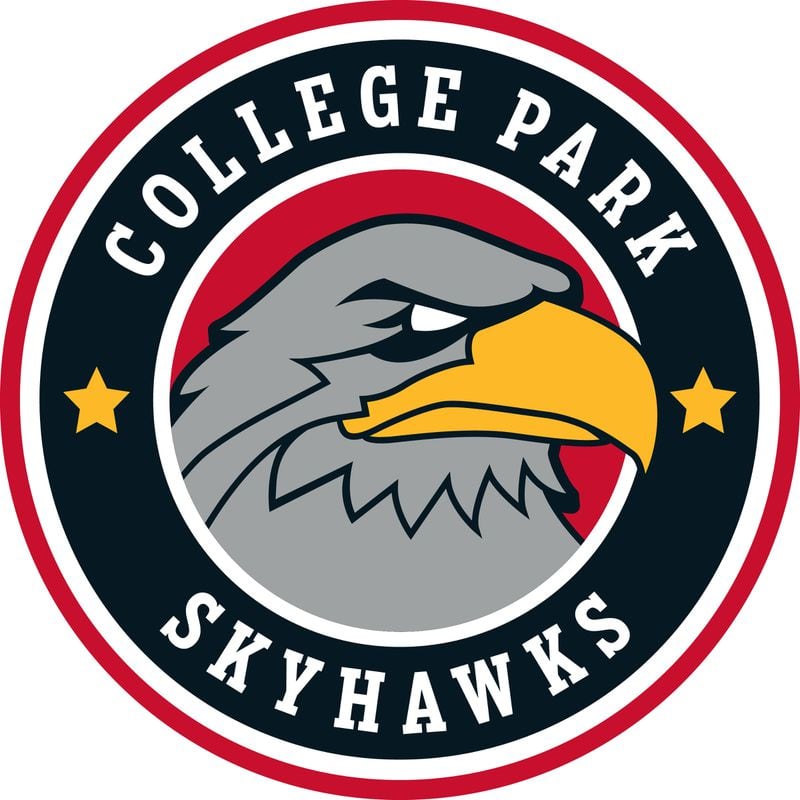 College Park Skyhawks primary logo.